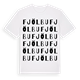 Fjölbu ordlek t-shirt