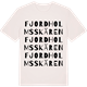 Vintage White t-shirt med Fjordholmsskären ordlek t-shirt