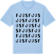 Blue Soul t-shirt med Fjus ordlek t-shirt
