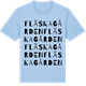 Blue Soul t-shirt med Fläskagården ordlek t-shirt