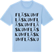 Blue Soul t-shirt med Fläskum ordlek t-shirt