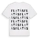 Flatås ordlek t-shirt
