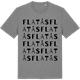 Mid Heather Gray t-shirt med Flatås ordlek t-shirt
