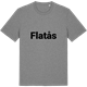 Mid Heather Gray t-shirt med Flatås fetstil t-shirt