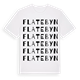 Flatebyn ordlek t-shirt