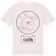 Vintage White t-shirt med Flatön t-shirt