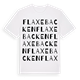 Flaxebacken ordlek t-shirt