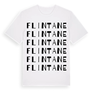 Flintane ordlek t-shirt – ekologisk bomull t-shirt från Pinshirt