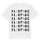 Flintane ordlek t-shirt