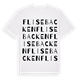 Flisebacken ordlek t-shirt