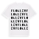 Flo klev ordlek t-shirt