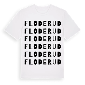 Floderud ordlek t-shirt – ekologisk bomull t-shirt från Pinshirt