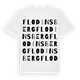 Flodinsberg ordlek t-shirt