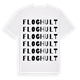 Floghult ordlek t-shirt