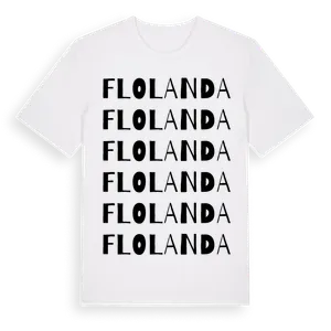 Flolanda ordlek t-shirt – ekologisk bomull t-shirt från Pinshirt