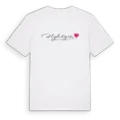 Flyhögen hjärta t-shirt