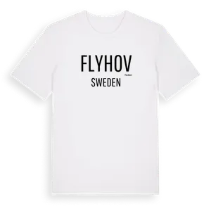 Flyhov i Sverige t-shirt – ekologisk bomull t-shirt från Pinshirt
