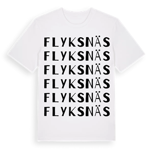 Flyksnäs ordlek t-shirt – ekologisk bomull t-shirt från Pinshirt