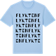 Blue Soul t-shirt med Flykten ordlek t-shirt