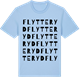 Blue Soul t-shirt med Flytteryd ordlek t-shirt