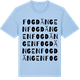 Blue Soul t-shirt med Fogdängen ordlek t-shirt