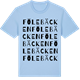 Blue Soul t-shirt med Fölebäcken ordlek t-shirt