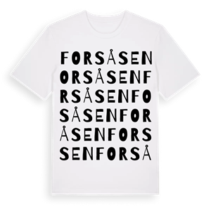 Forsåsen ordlek t-shirt – ekologisk bomull t-shirt från Pinshirt