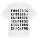 Forsebäck ordlek t-shirt