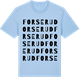 Blue Soul t-shirt med Forserud ordlek t-shirt