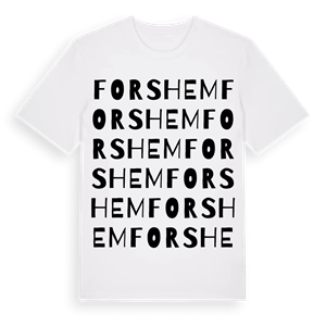 Forshem ordlek t-shirt – ekologisk bomull t-shirt från Pinshirt