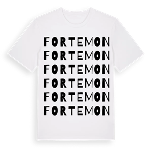 Fortemon ordlek t-shirt – ekologisk bomull t-shirt från Pinshirt