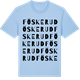 Blue Soul t-shirt med Föskerud ordlek t-shirt