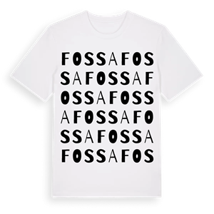 Fossa ordlek t-shirt – ekologisk bomull t-shirt från Pinshirt