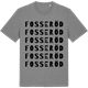 Mid Heather Gray t-shirt med Fosseröd ordlek t-shirt