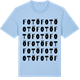 Blue Soul t-shirt med Fotö ordlek t-shirt