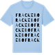 Blue Soul t-shirt med Frackebo ordlek t-shirt