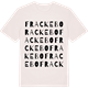 Vintage White t-shirt med Frackebo ordlek t-shirt