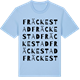Blue Soul t-shirt med Fräckestad ordlek t-shirt