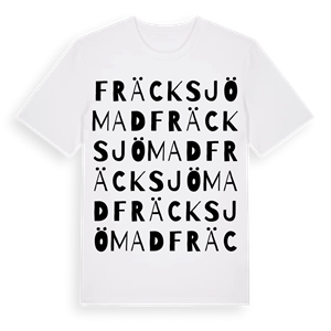 Fräcksjömad ordlek t-shirt – ekologisk bomull t-shirt från Pinshirt