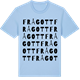Blue Soul t-shirt med Frågott ordlek t-shirt