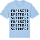Blue Soul t-shirt med Frälsetorpet ordlek t-shirt