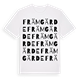 Främgärde ordlek t-shirt