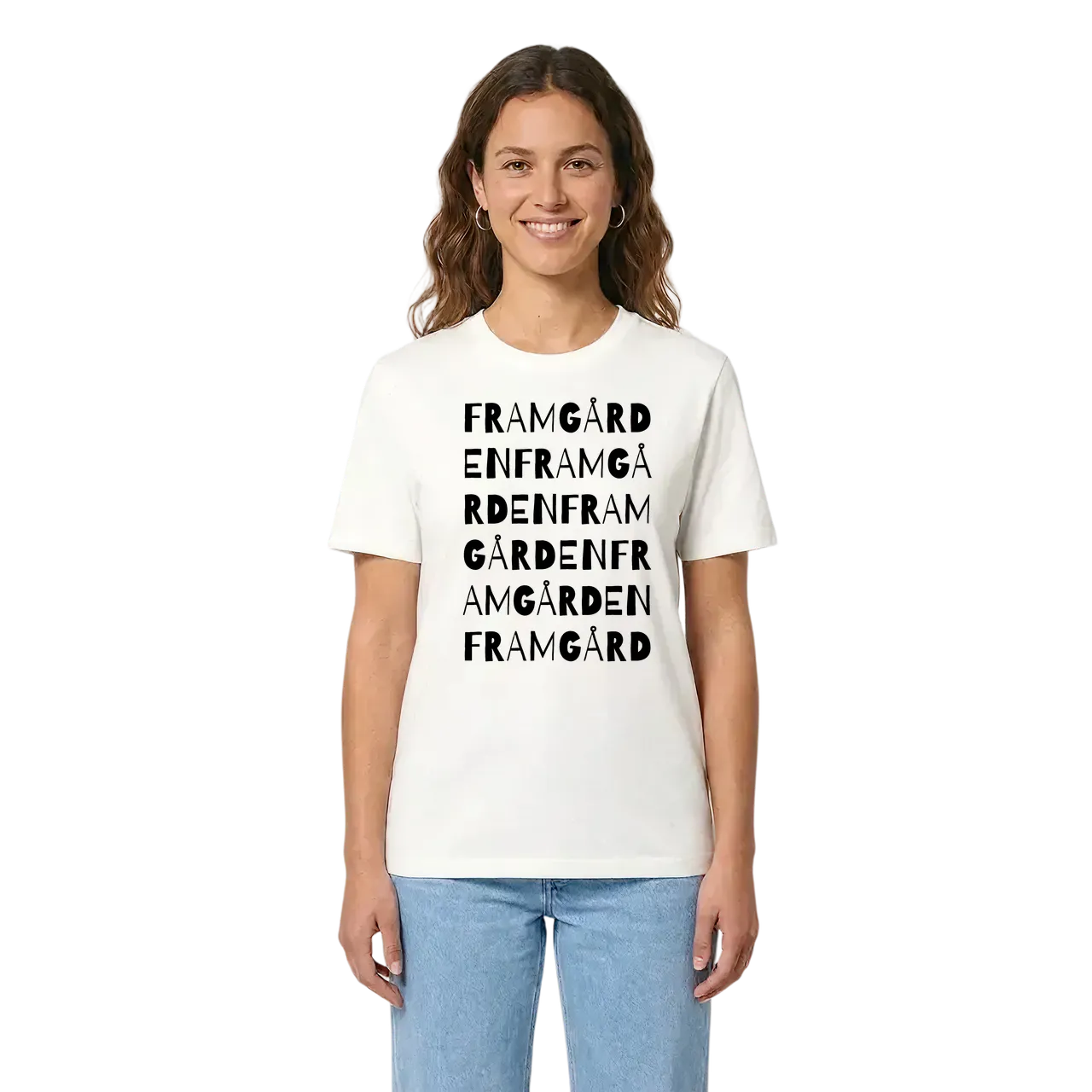 Framgården ordlek t-shirt i miljö