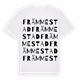 Främmestad ordlek t-shirt