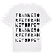 Franketorpet ordlek t-shirt