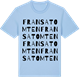 Blue Soul t-shirt med Fransatomten ordlek t-shirt