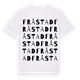 Fråstad ordlek t-shirt