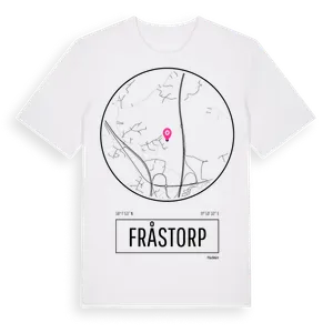 Fråstorp t-shirt – ekologisk bomull t-shirt från Pinshirt