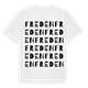 Freden ordlek t-shirt