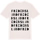 Vintage White t-shirt med Fredenslund ordlek t-shirt